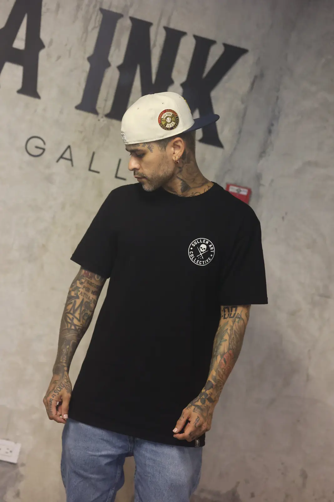 H at the Pangea Ink gallery wall, Casco Viejo, Panama City